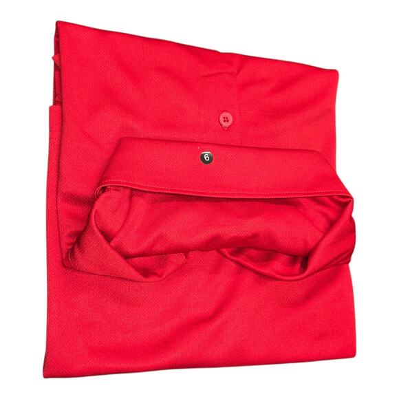 Spyder Red Freestyle Polo Men's Medium Golf Outdoor Work Shirt (Nice with Flaws) - Picture 16 of 16